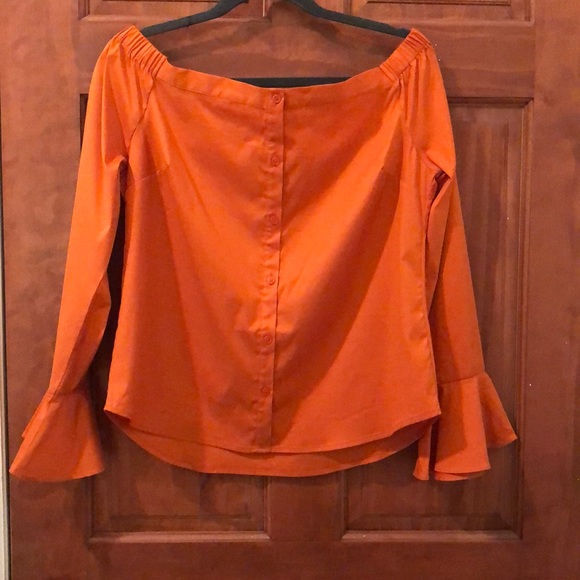 Express Tops - Express Off The Shoulder Blouse